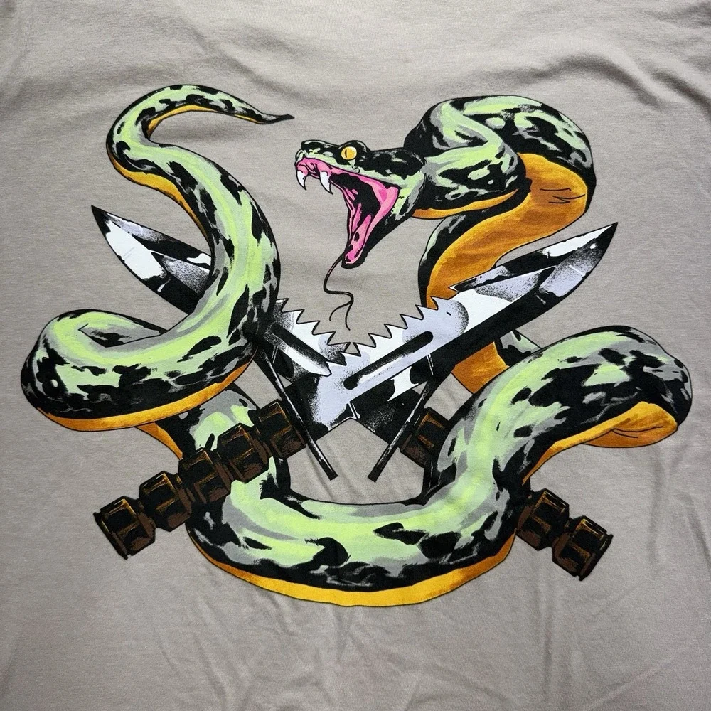 Under Armour 1389920 Men's Freedom Snake Knife Cotton Desert Sand Size 2XL